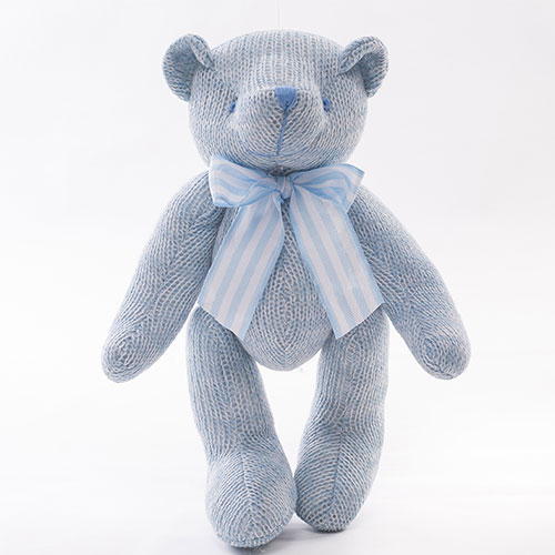 Hand knitting Teddy Bear Plush Pillow Slipper Pet toys Bags