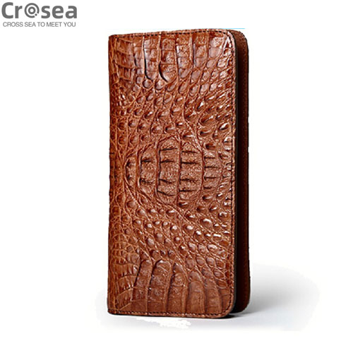 Fashion genuine crocodile real crocodile leather men wallet 