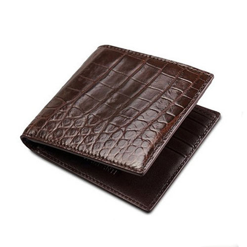 Fashion genuine crocodile real crocodile leather men wallet 