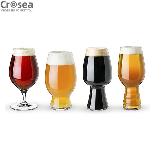 Transparent beer glasses mugs black beer bottle beer cup 
