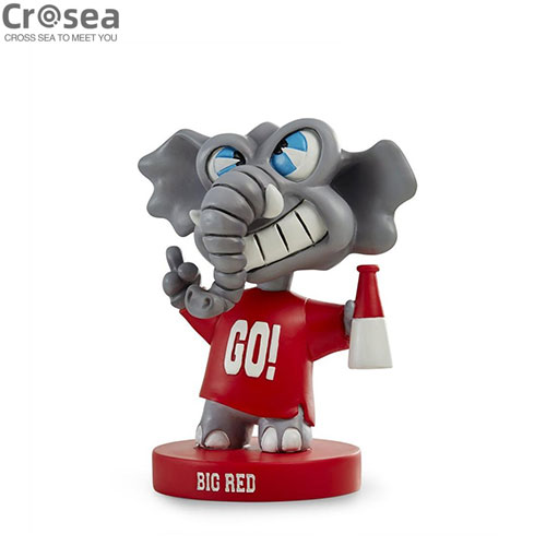 Custom cartoon elephant resin figurine