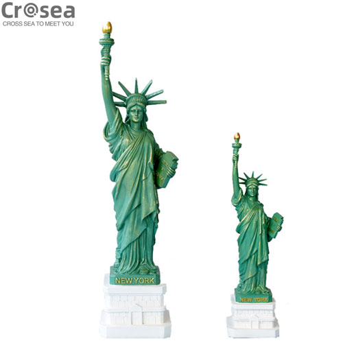 USA Statue of Liberty famous miniature building model 