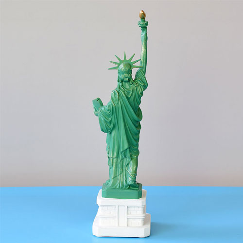 USA Statue of Liberty famous miniature building model 