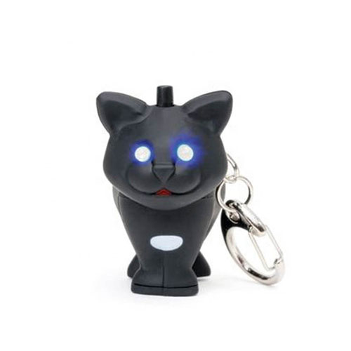 OEM LED Flashlight Plastic Figurine Keychain Toys