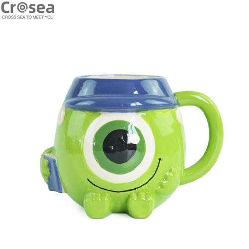 cartoon cyclops mark ceramic coffee mug