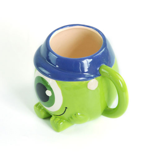cartoon cyclops mark ceramic coffee mug