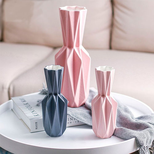 Modern simple Nordic furnishings bedroom flower arrangement art vase