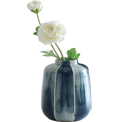Nordic living room modern creative flower ceramic vase table decoration hand color