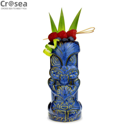 425ml scissors tiki tumblers hawaiian luau party mugs