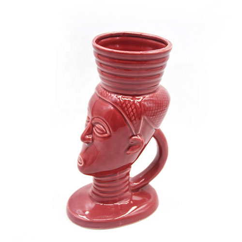 Maid shape tiki series mug cocktail cup