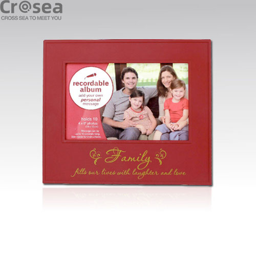 Christmas Holiday memory recordable photo frame