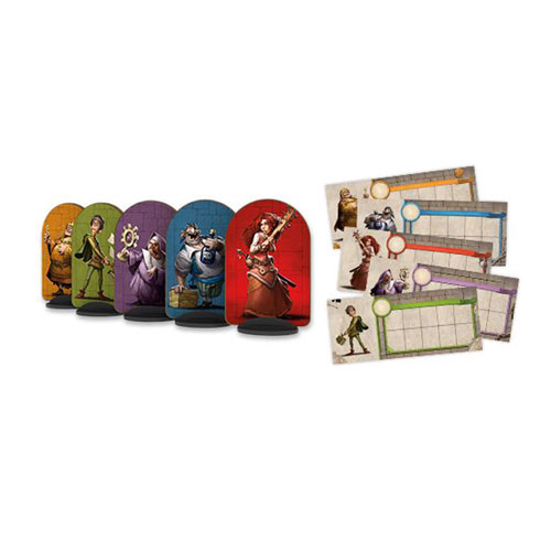 OEM Promotional Printing Custom Board Game Pieces Set with Packaging Box