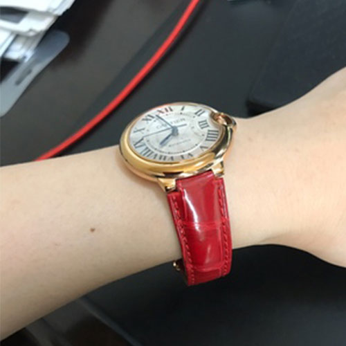 cartier santos watch band replacement