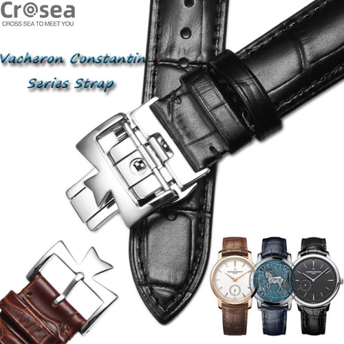 Vacheron Constantin Patrimony Traditionnelle Fiftysix  Egerie Harmony Malte Series Geniune Alligator Leather Watch Strap Replacement Collection 