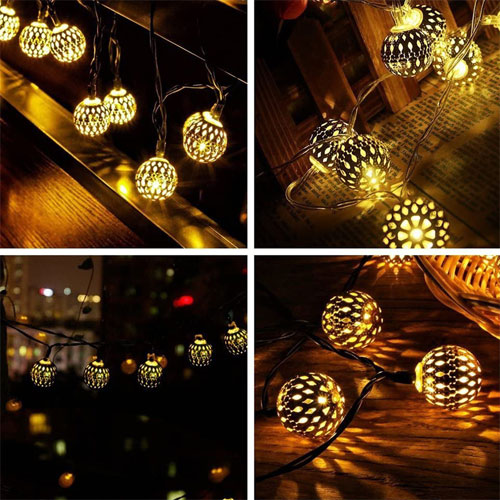 20 Leds 3M Long Decorative Led String Lighting Led Bulb String Light For Festivals and Christmas