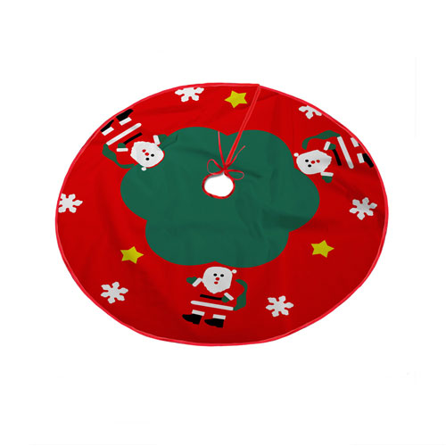 Christmas sequin Tree Skirt 18.5 Inches Polyester Party Holiday Decoration