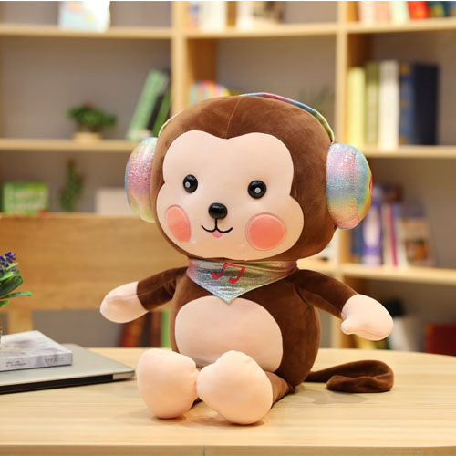 ASTM Audited OEM Customized Plush Stuffed Monkey toy 