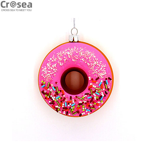 Christmas ornament New Ideas Hanging Painted Doughnut Ornaments For Christmas Decorations
