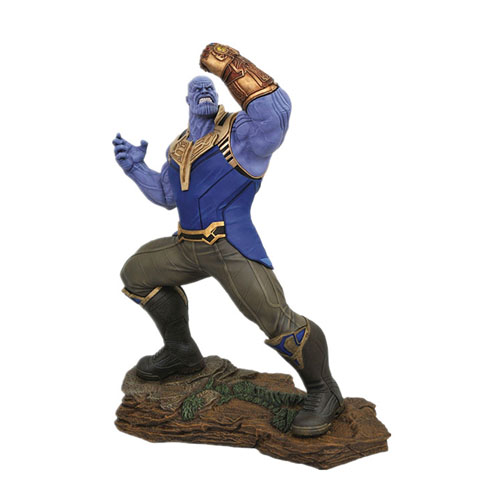 Hand Make Thanos Resin Figures Kit Model With A Base