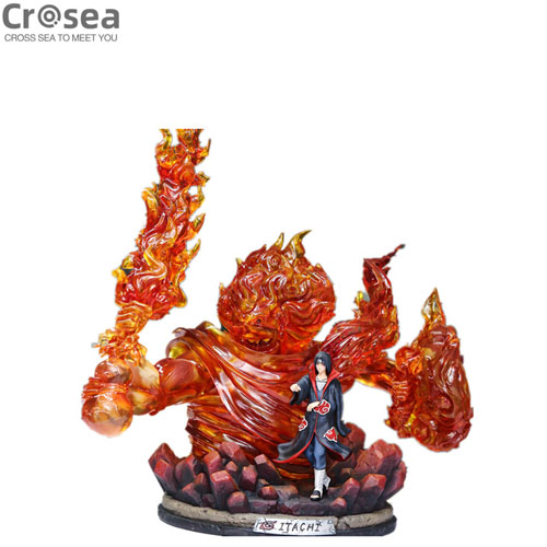 Hot Customized Made Naruto Clear Resin Sculpture Model