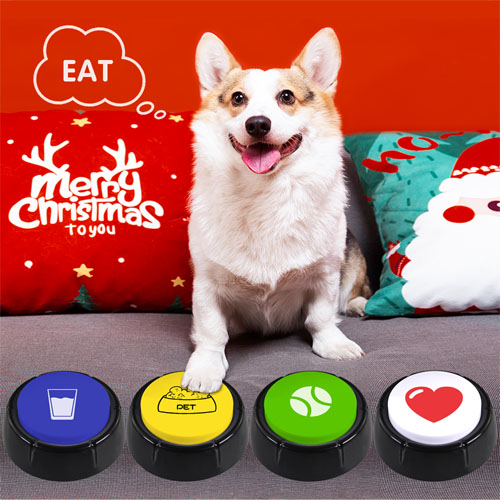 Custom Voice Recordable Push Button, Dog Talking Button, Sound Recordable Button