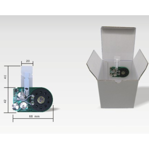 Light sensor module custom musical box with customized music birthday gift box