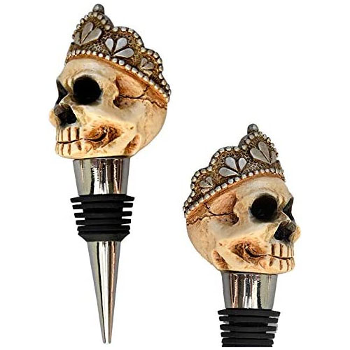 Wine Stopper Skull Witch Hats Red Wine Bottle Cap Stopper Fresh Wine Keeper Champagne Cork Stopper Kitchen Bar Tools