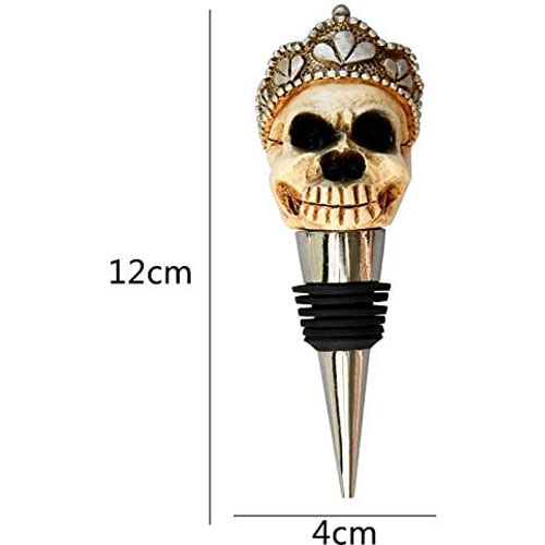 Wine Stopper Skull Witch Hats Red Wine Bottle Cap Stopper Fresh Wine Keeper Champagne Cork Stopper Kitchen Bar Tools