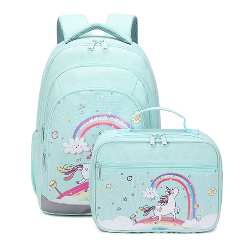 Custom Backpack Unicorn Dinosaur Backpack Logo Custom School Bag Kids Bagpack Girls Children School Backpack Set 