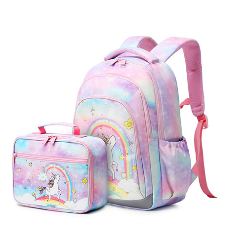 Custom Backpack Unicorn Dinosaur Backpack Logo Custom School Bag Kids Bagpack Girls Children School Backpack Set 